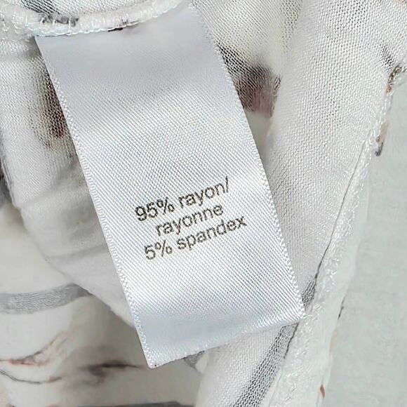 Maurices Floral Stripe Sleeveless Top Size L - Picture 6 of 7